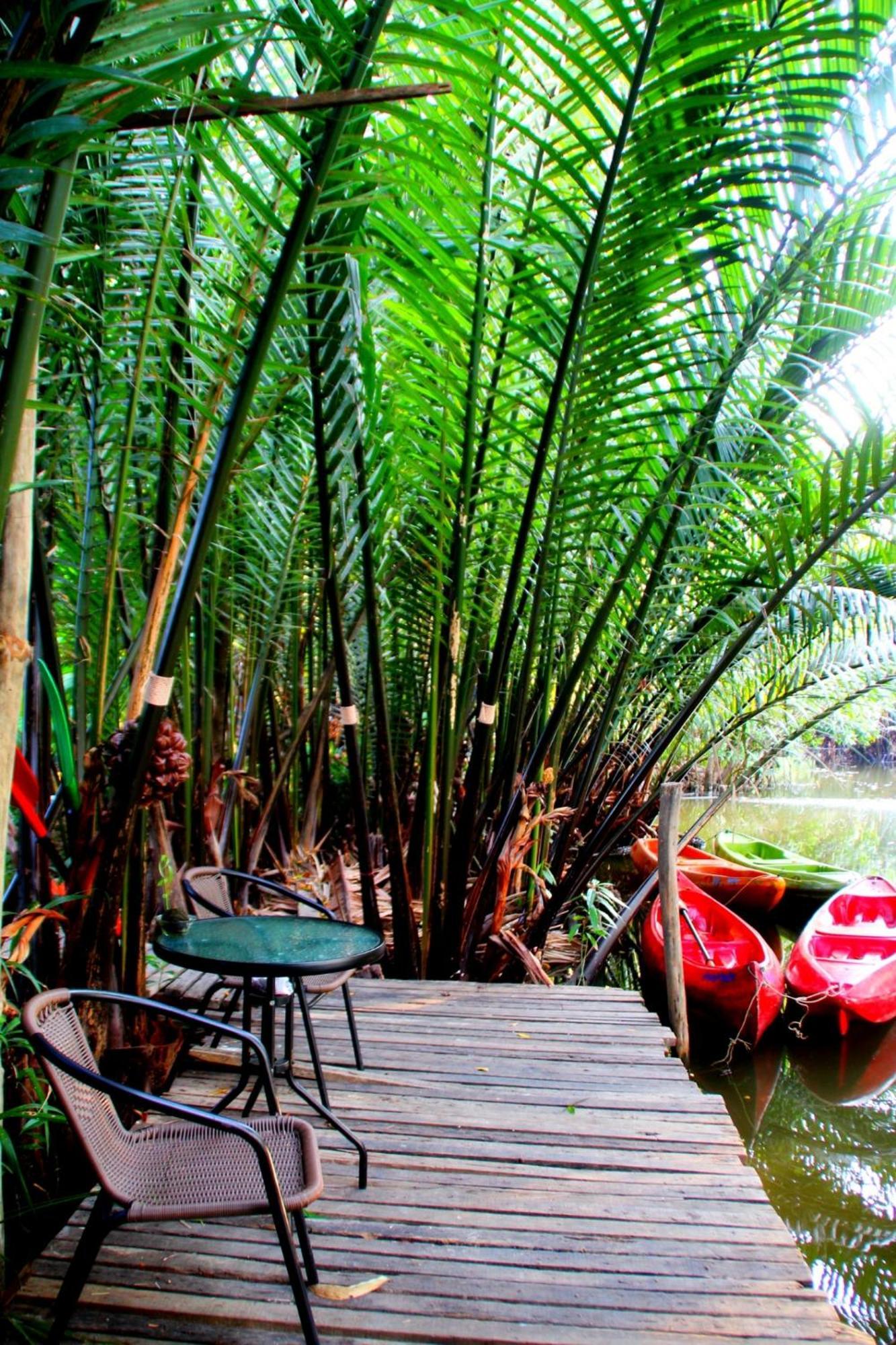 Hotel Baan Glangsuan Bang Kobua à Bang Chak Extérieur photo